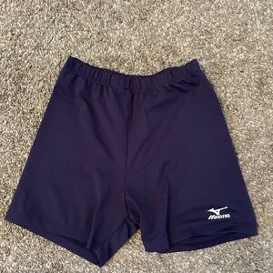 Mizuno navy blue volleyball spandex size medium